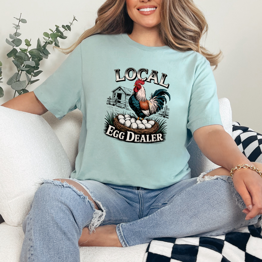 Egg Dealer Graphic Tee - Alonna's Legging Land
