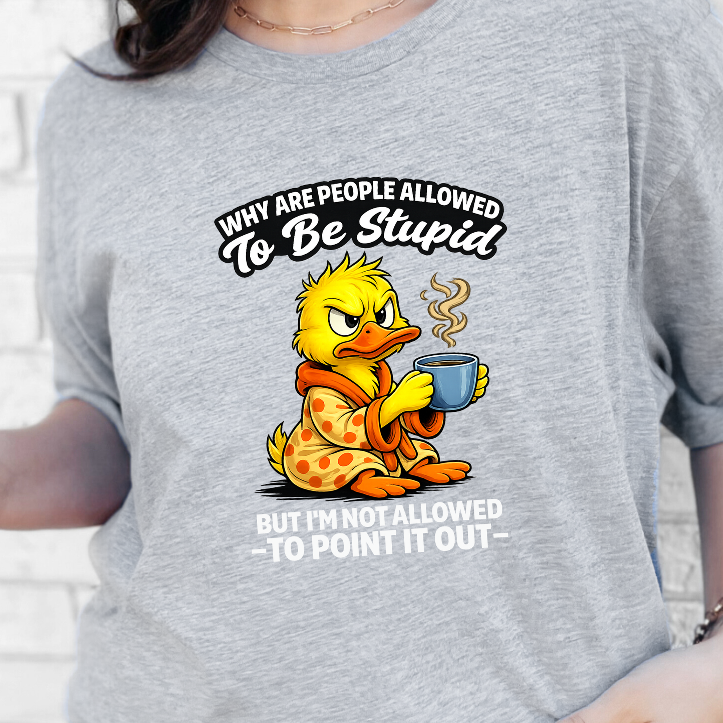 Allowed To Be Stupid Graphic Tee