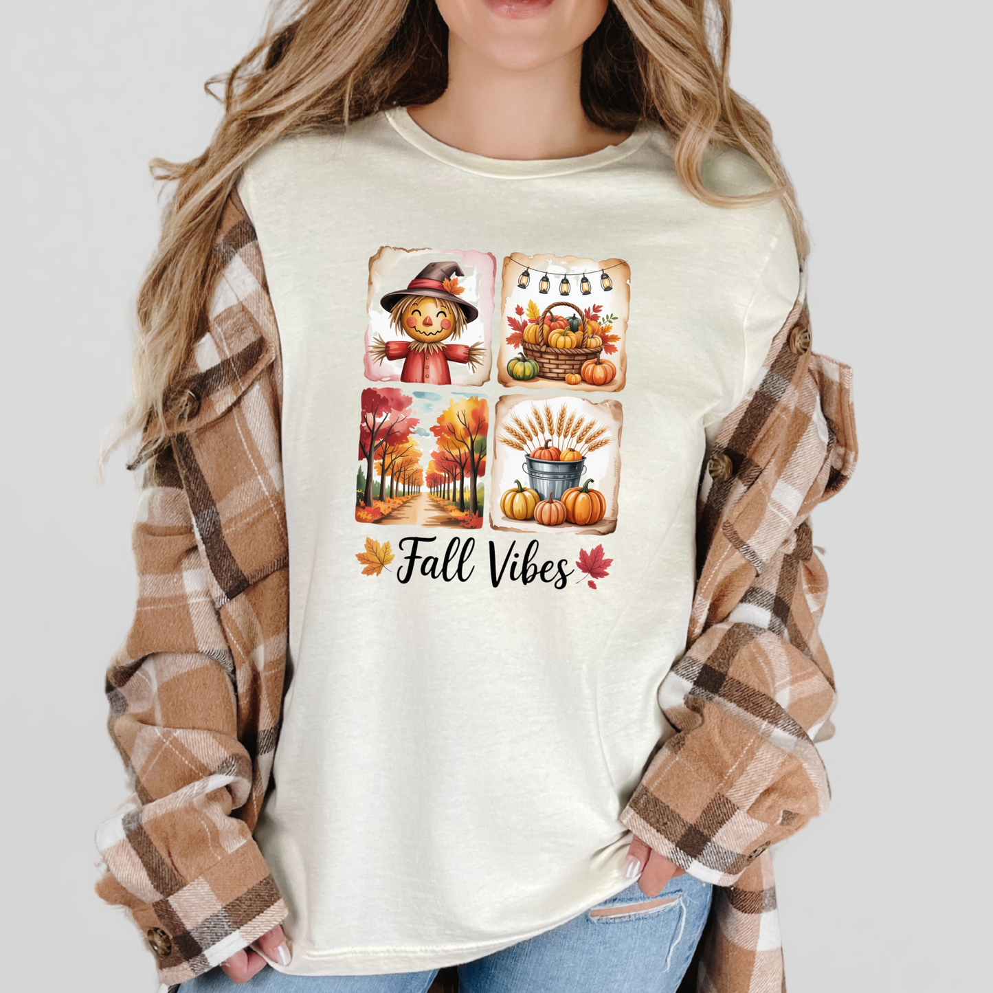 Square Fall Vibes Graphic Tee