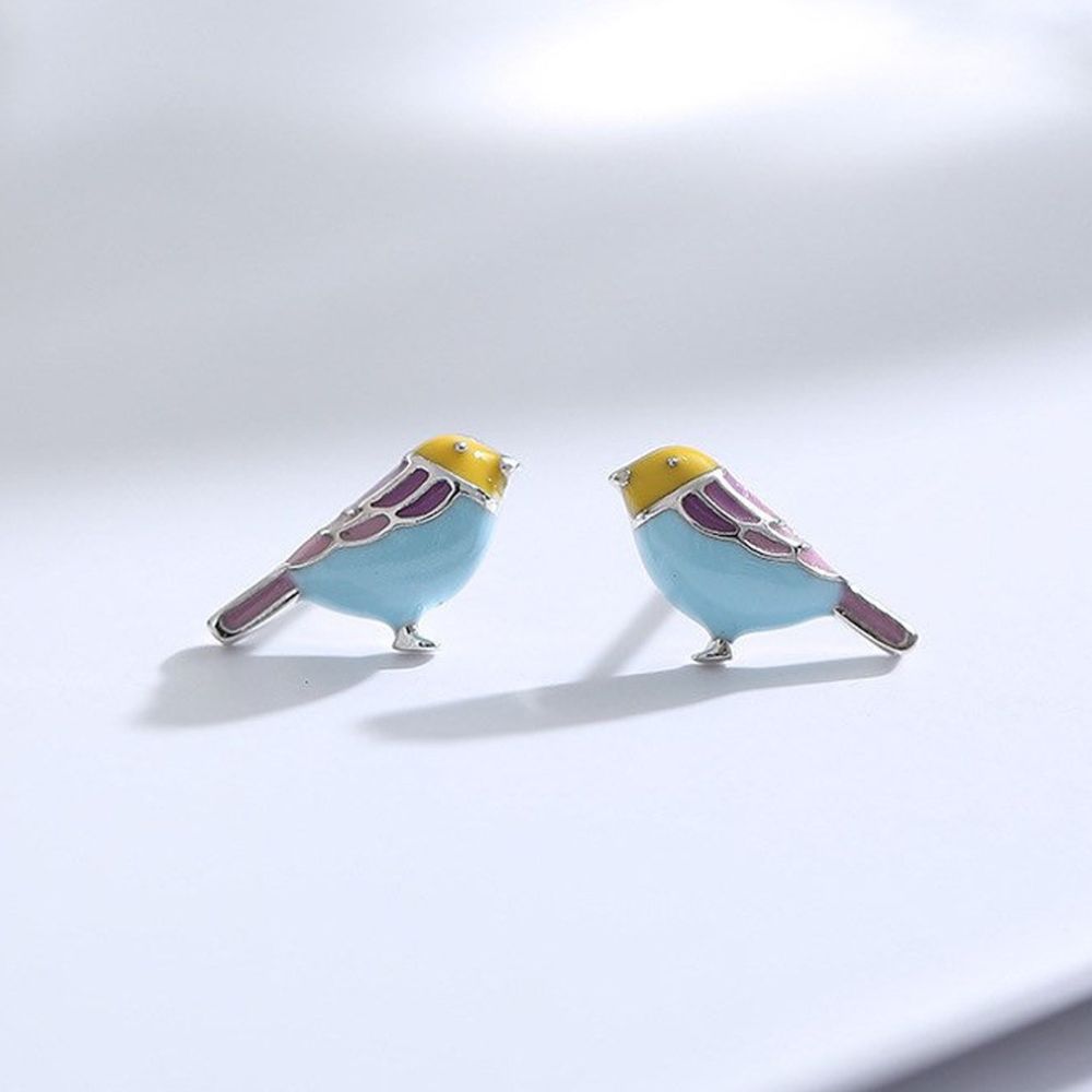 TINY BIRD EARRINGS (PAIR) - Alonna's Legging Land