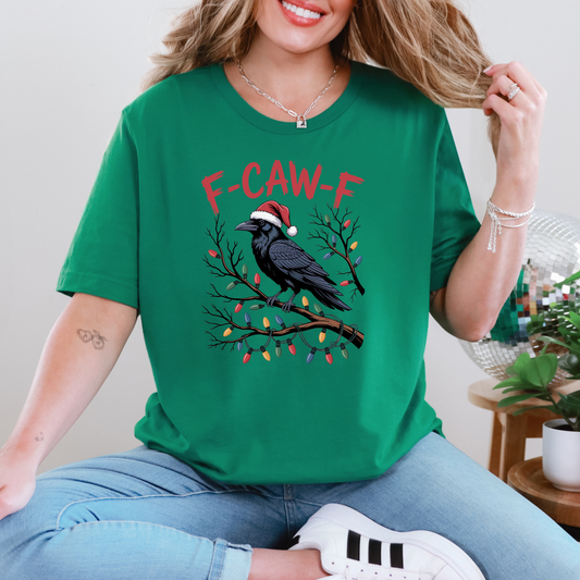 F Caw F Christmas Graphic Tee
