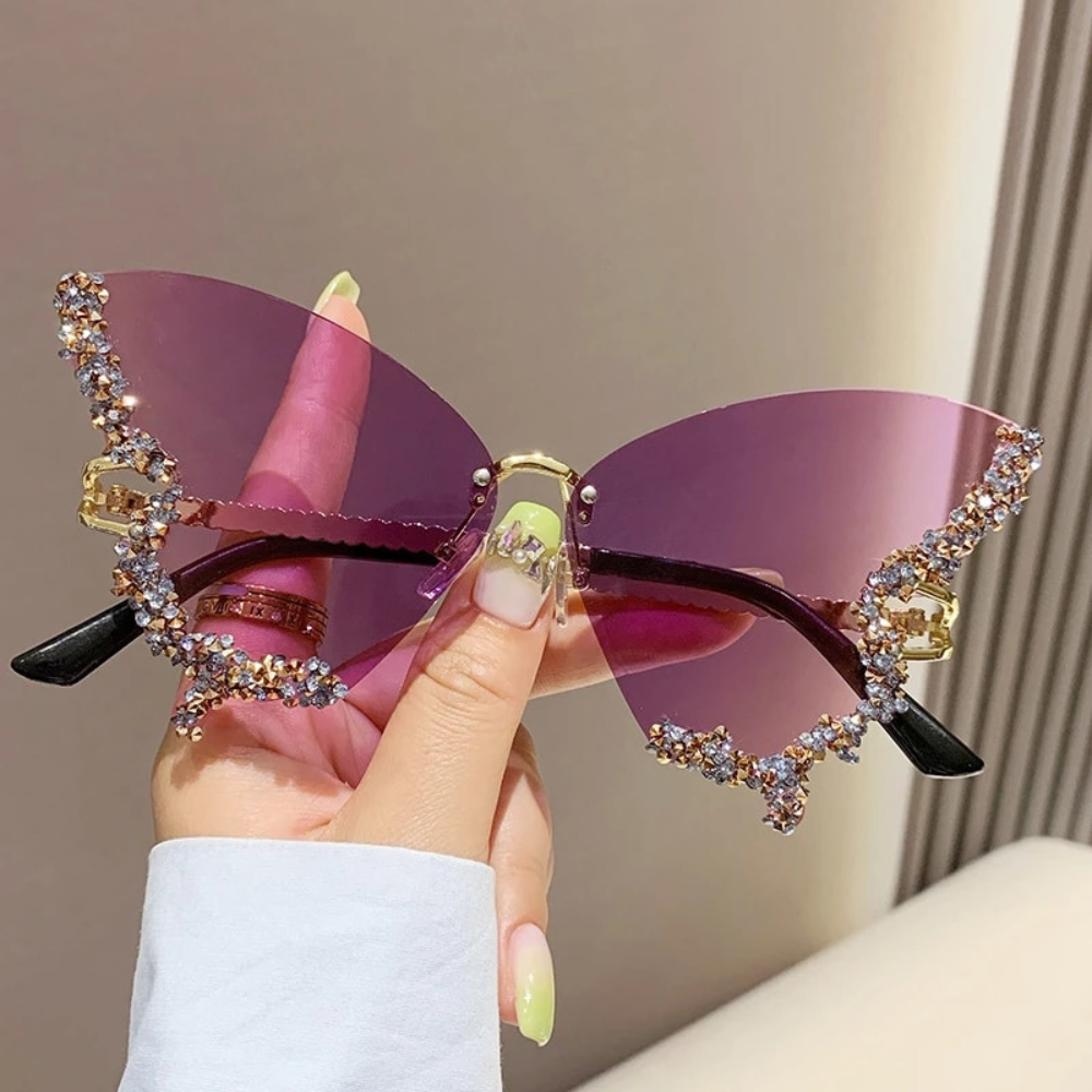 BUTTERFLY SUNGLASSES - Alonna's Legging Land