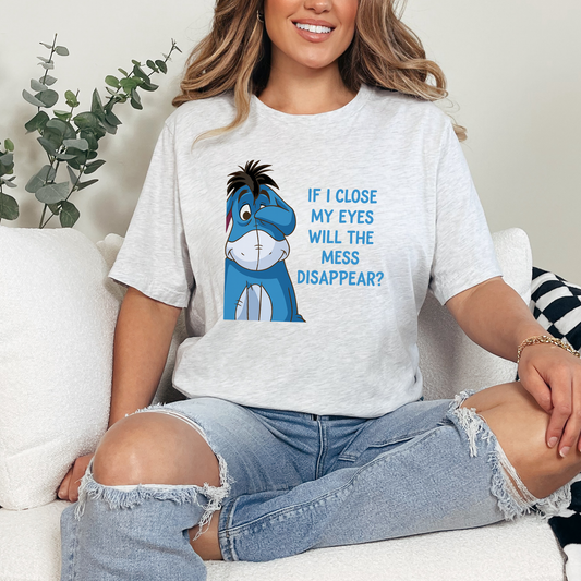 Mess Disappear Graphic Tee