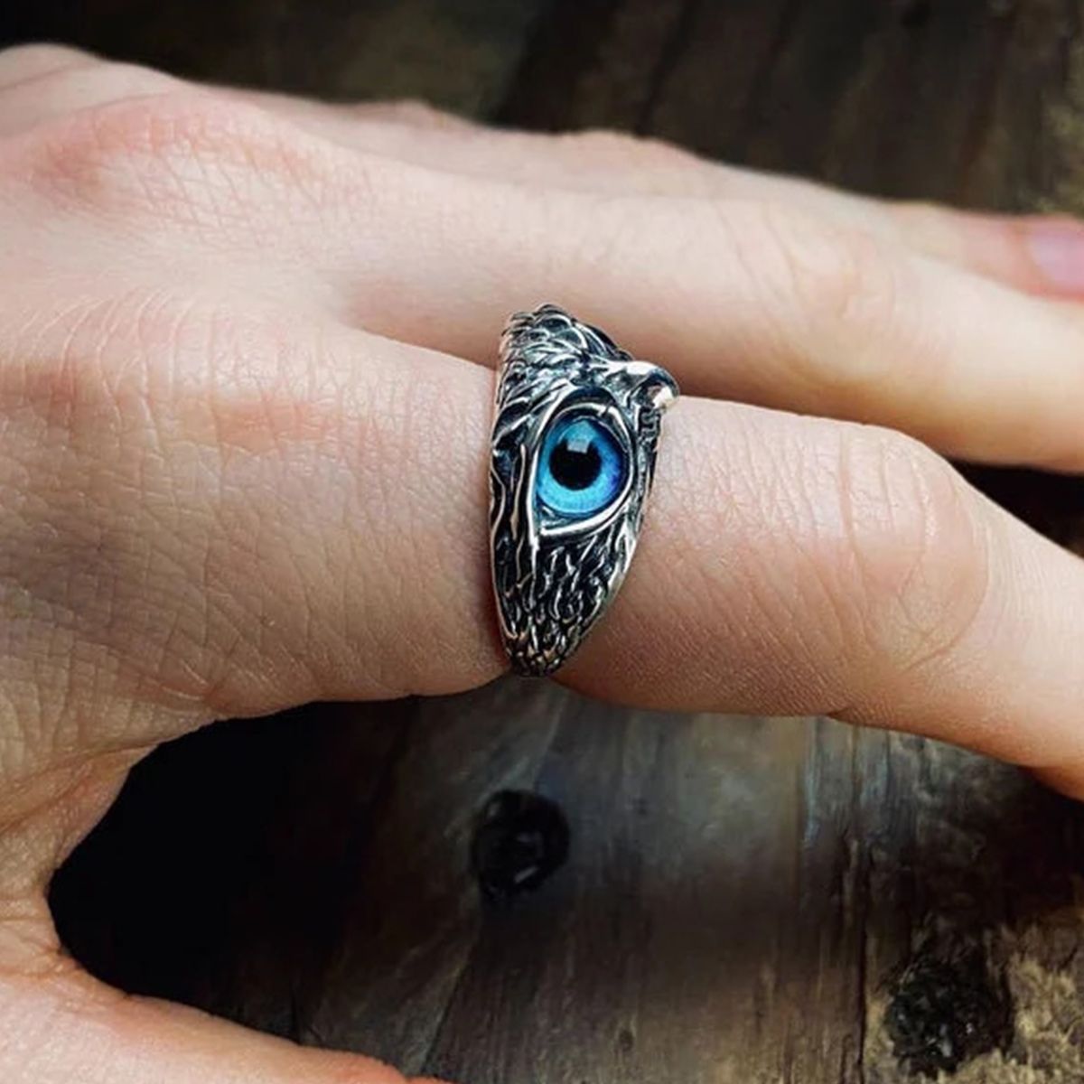 OWL EYE RING (ADJUSTABLE) - Alonna's Legging Land