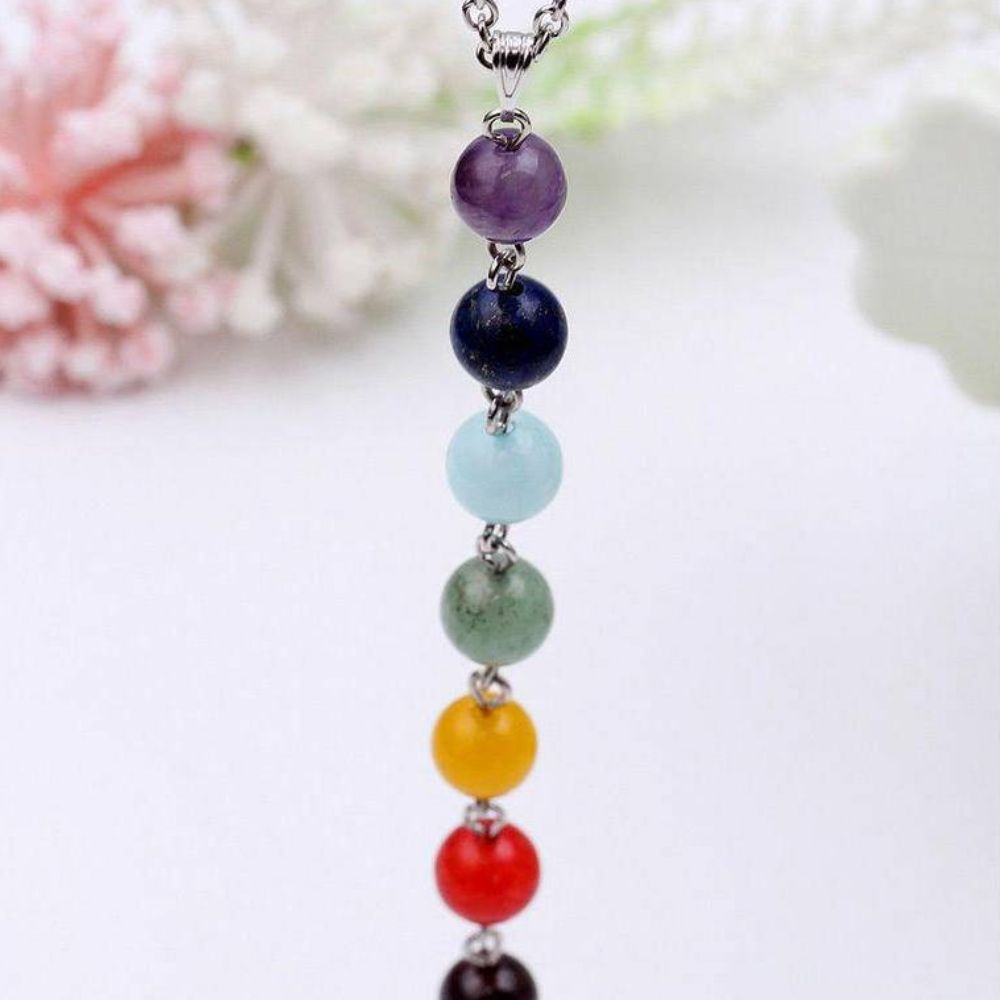 CHAKRAS BEAD NECKLACE - Alonna's Legging Land