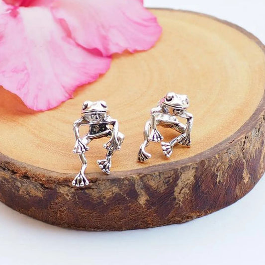 FROG EARRINGS (PAIR)