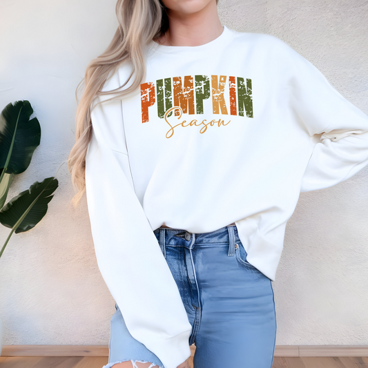 Pumpkin Season Words Sweatshirt