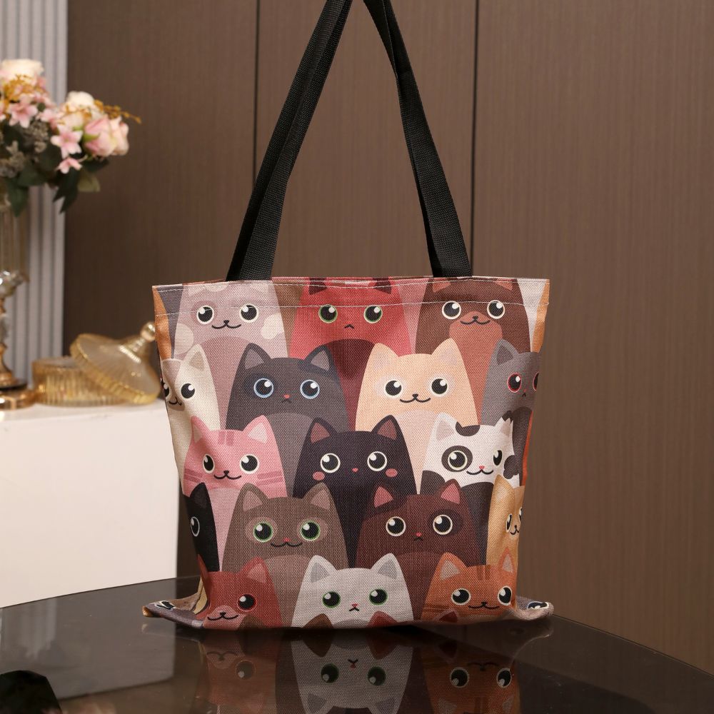 CUTE CAT TOTE BAGS - Alonna's Legging Land