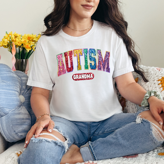 Bling Autism Grandma
