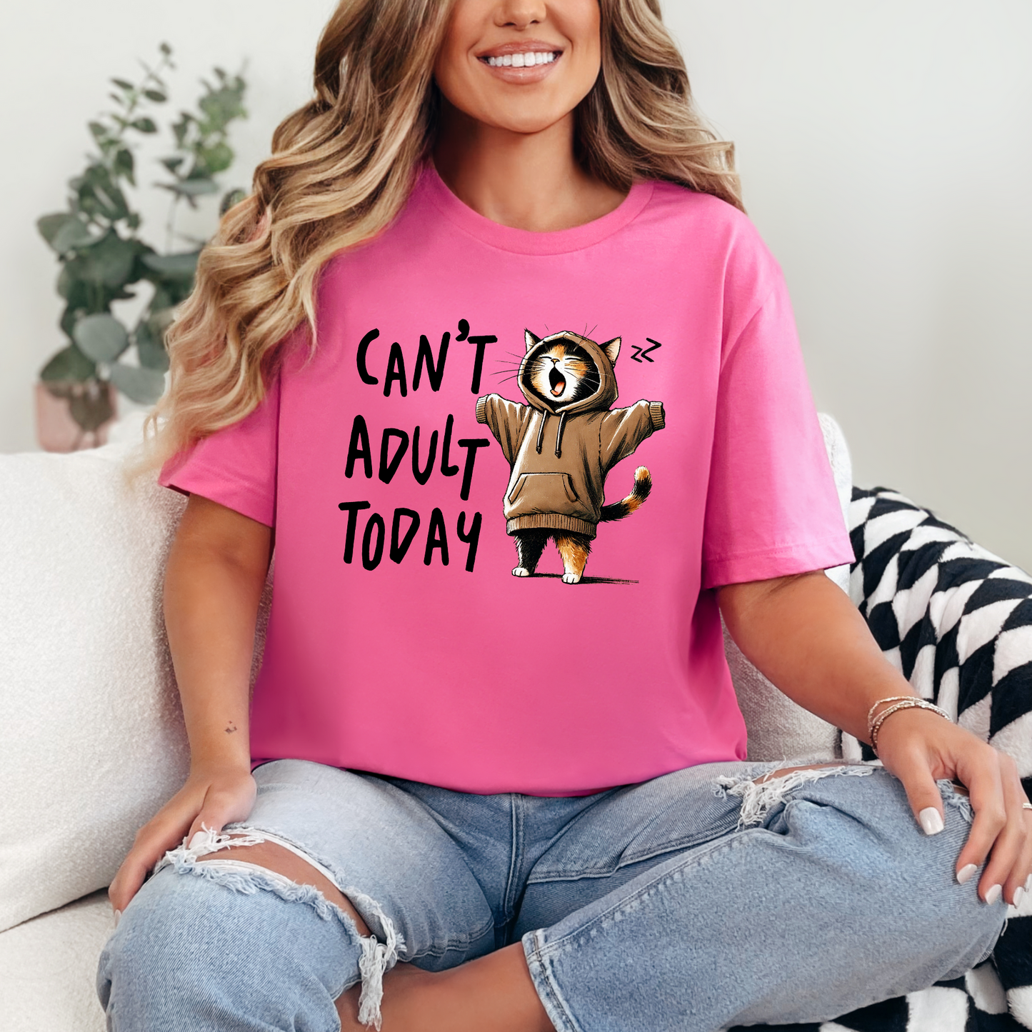 Can't Adult Today Graphic Tee