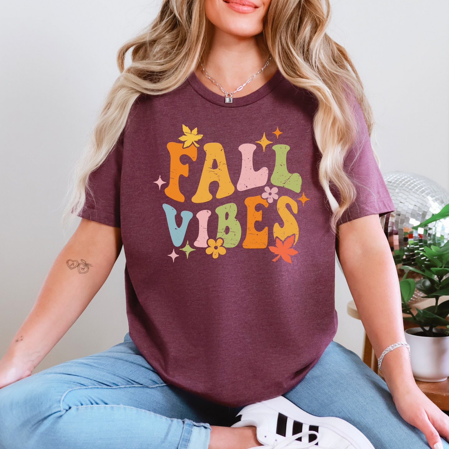 Groovy Fall Vibes Graphic Tee