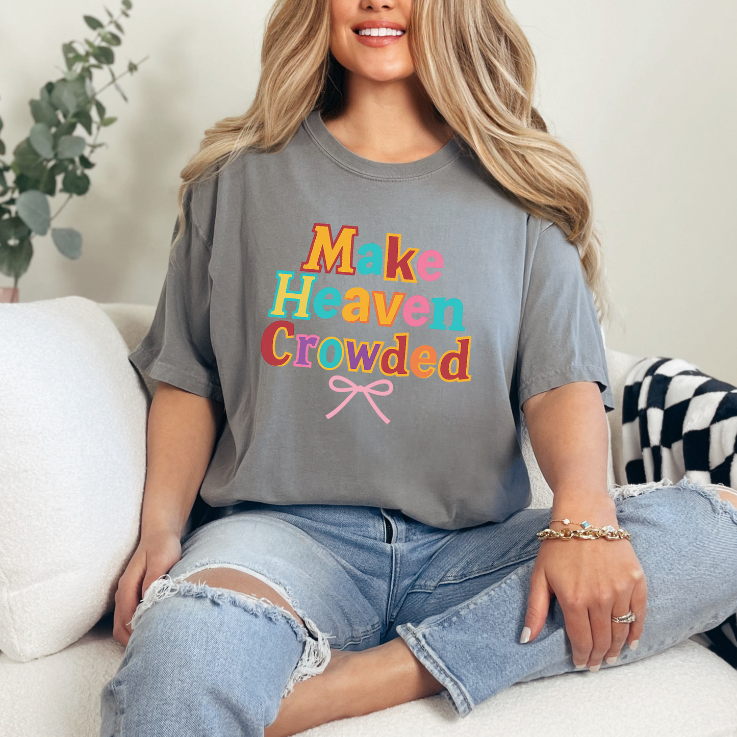 Colorful Make Heaven Crowded Graphic Tee
