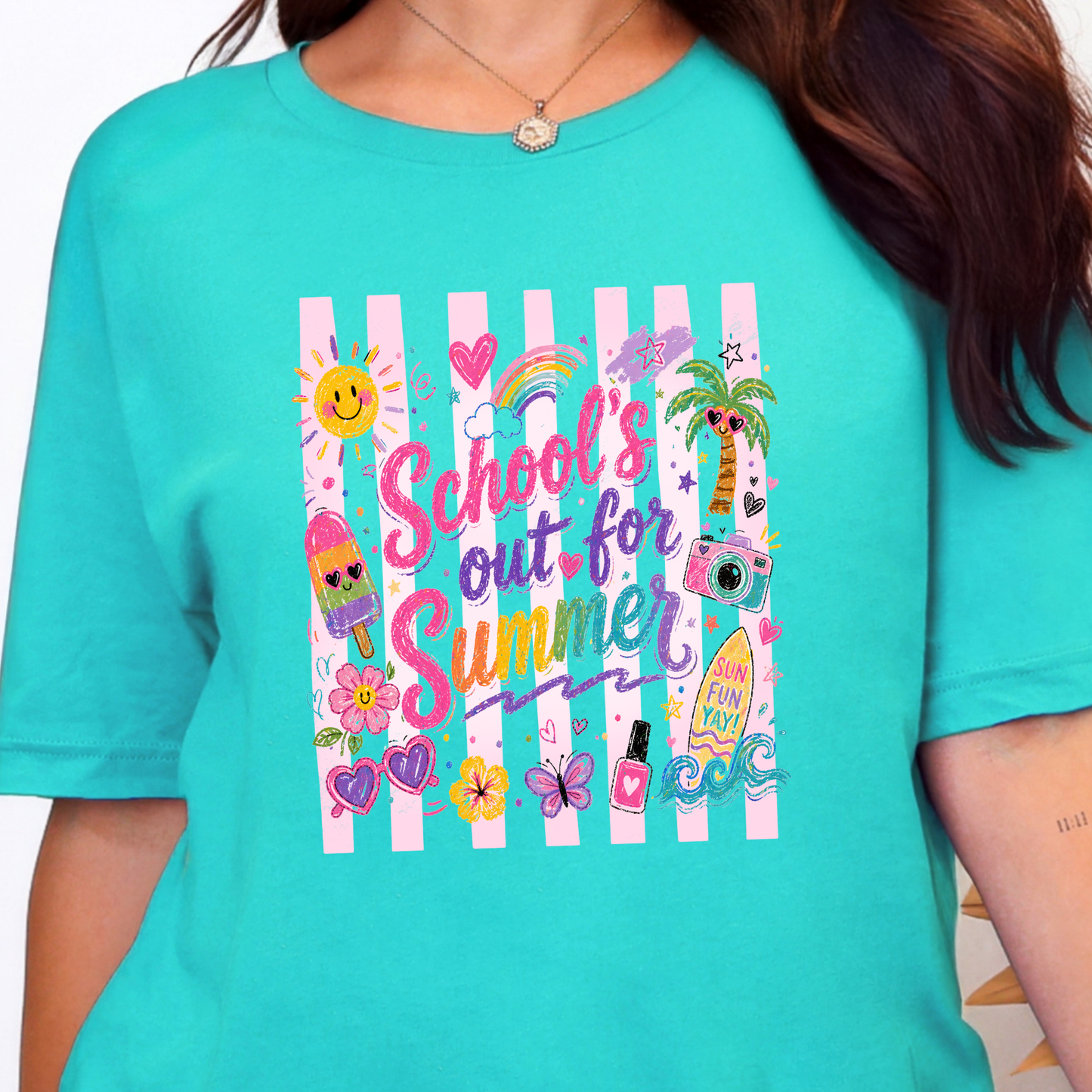 Schools Out For Summer Graphic Tee