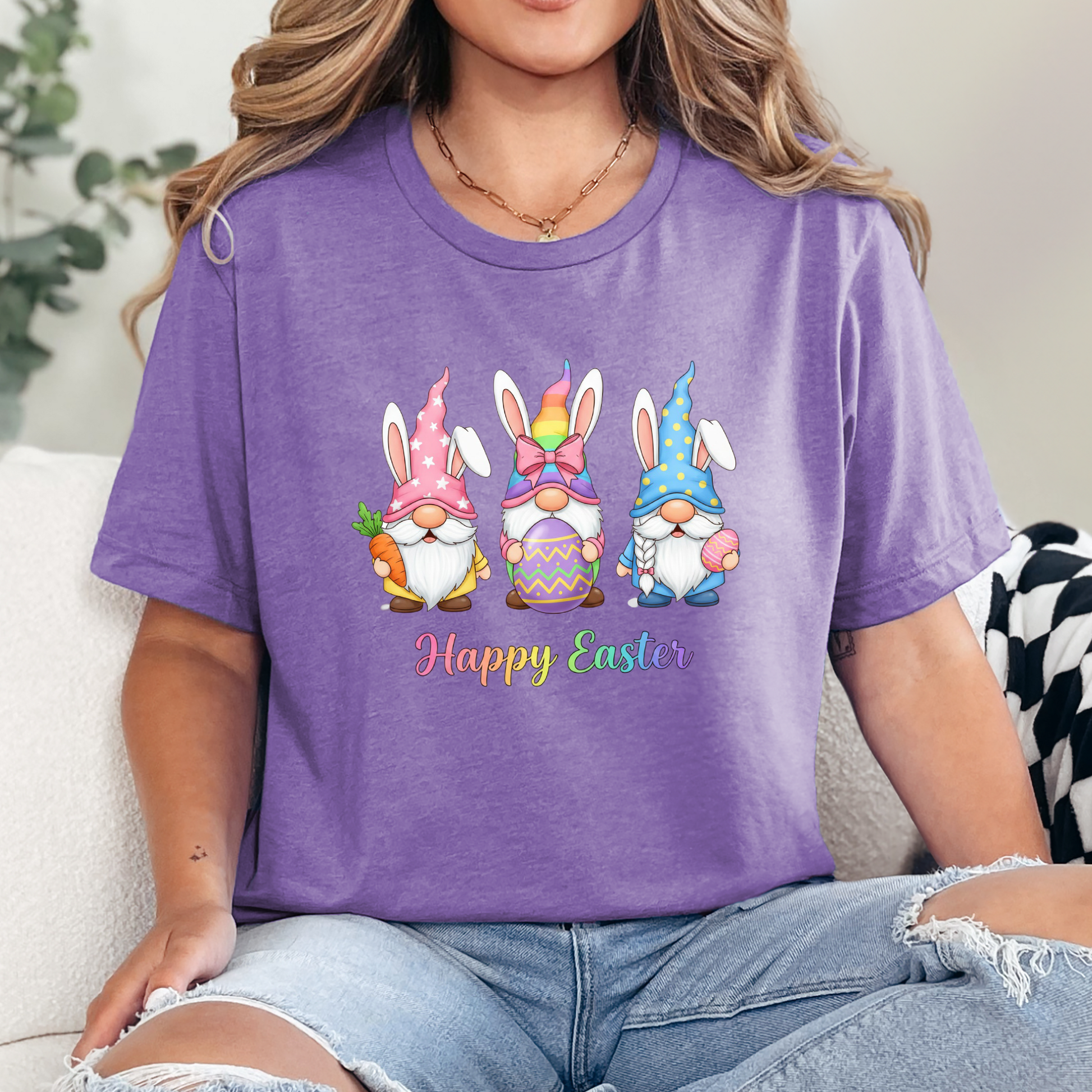 Happy Easter Gnomes Graphic - Alonna's Legging Land