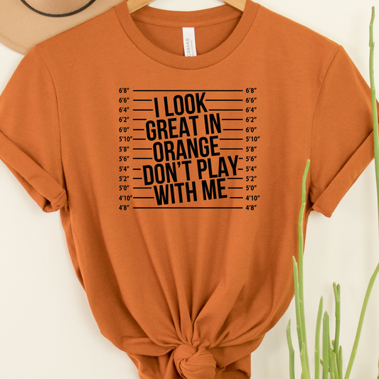 Great in Orange Graphic Tee