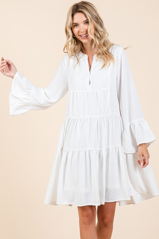 mittoshop long sleeve dress Mittoshop Airflow Long Sleeve Dress, Assorted Colors 2X / Wine