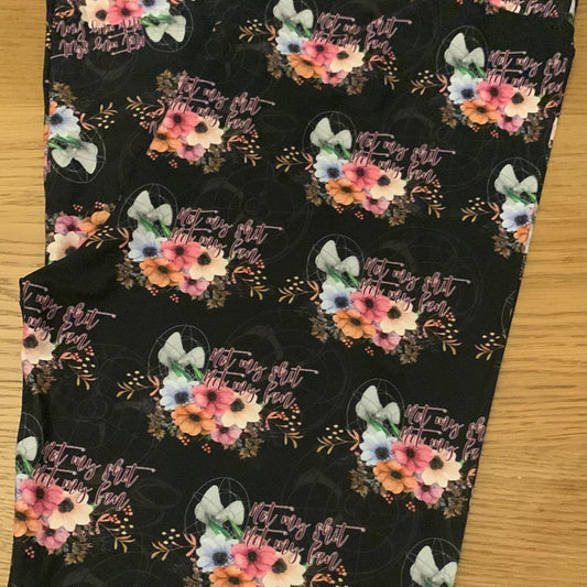 *Clearance* Price Drops in Cart! Not my shit not my fan TC2 FULL - Alonna's Legging Land