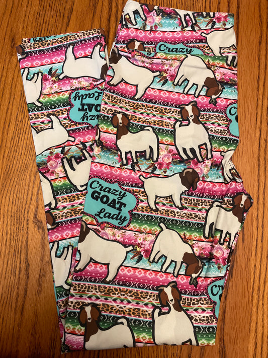 Full length- Crazy Goat Lady OS - No Pockets