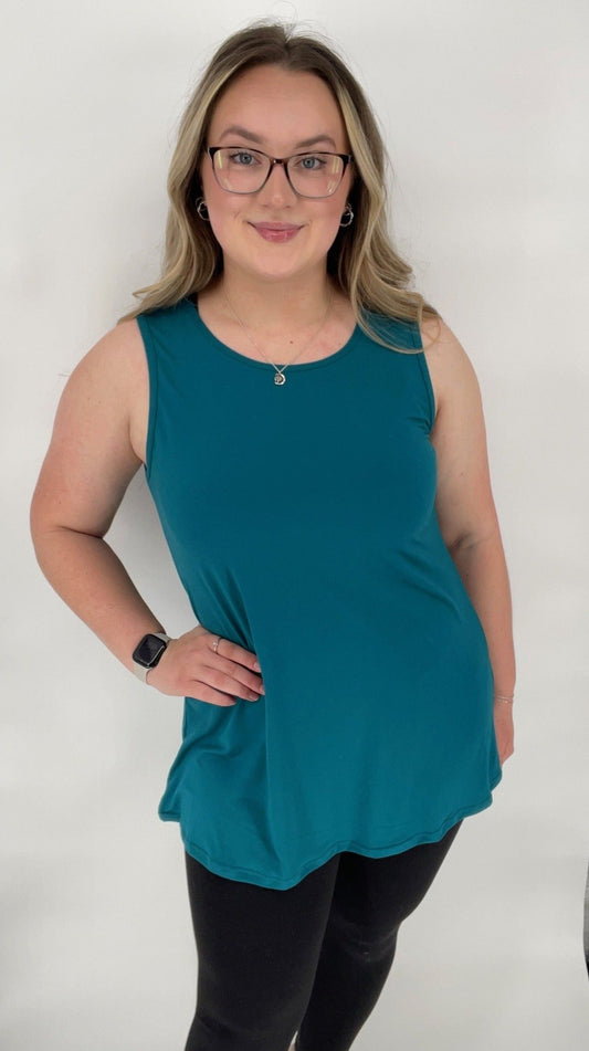 Teal Tank Top