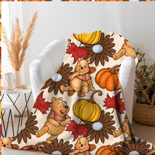 Fall Bear 50x60 Blanket | Run Ends 7/28| ETA 42 days