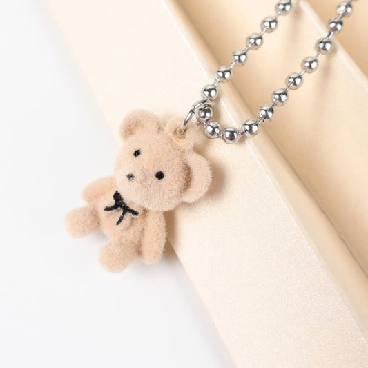 PLUSH BEAR NECKLACE - Alonna's Legging Land