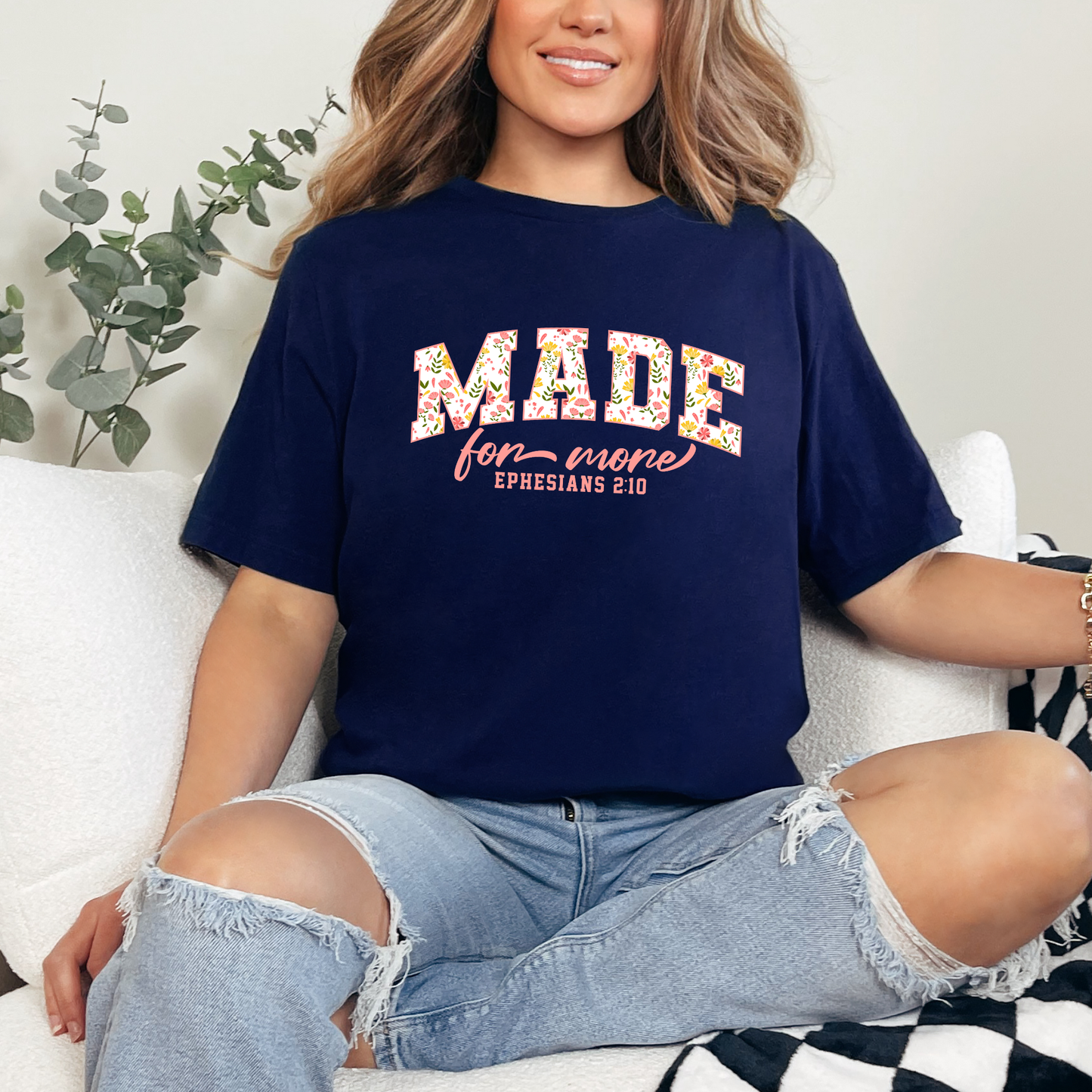 Made for More Pink Graphic Tee
