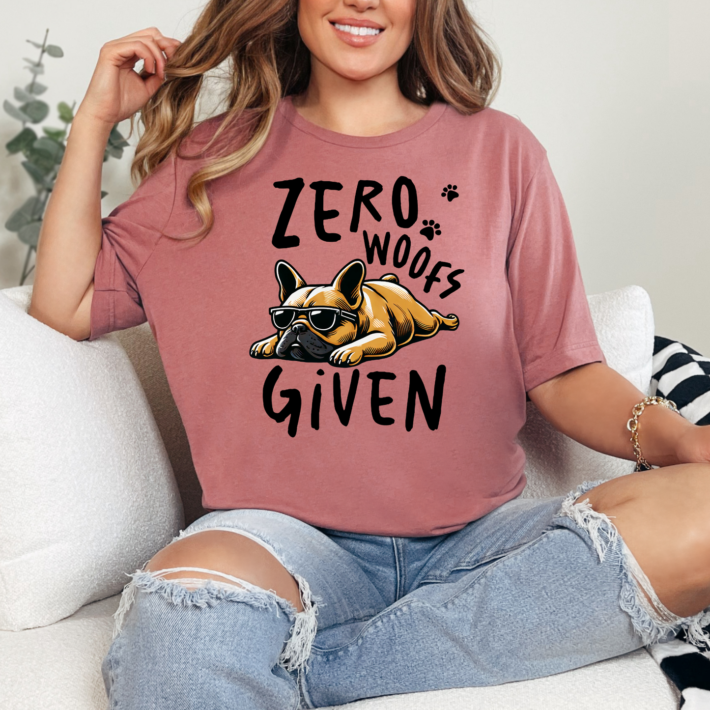 Zero Woofs Given Graphic Tee