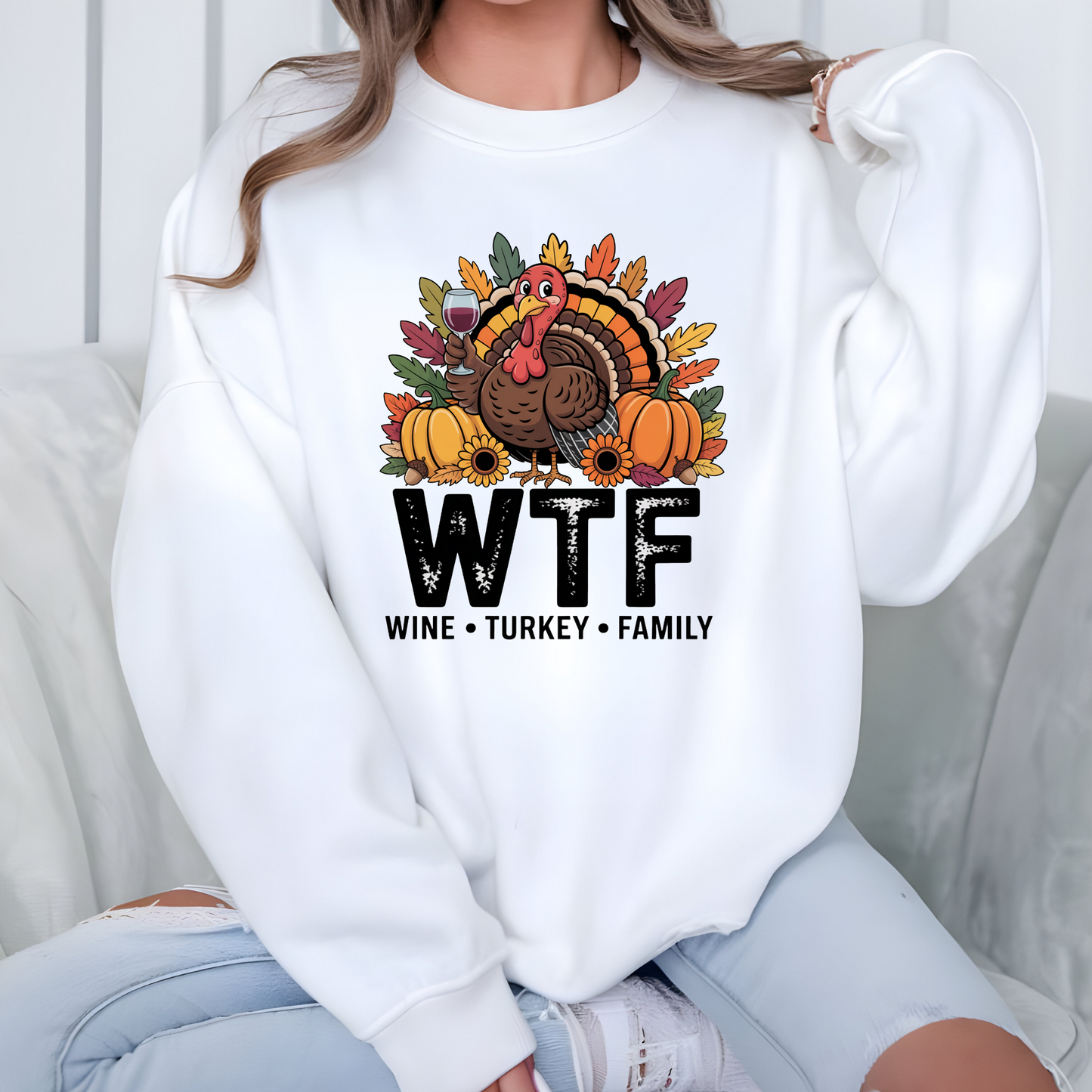 WTF Thanksgiving Sweatshirt