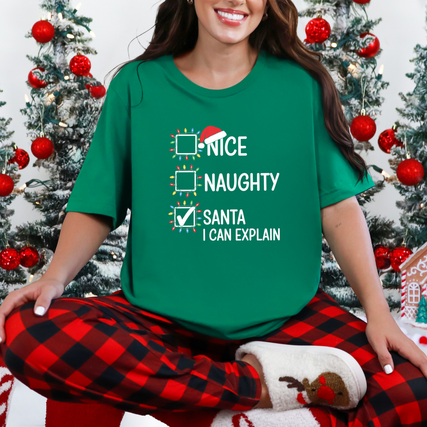 Santa I Can Explain Graphic Tee