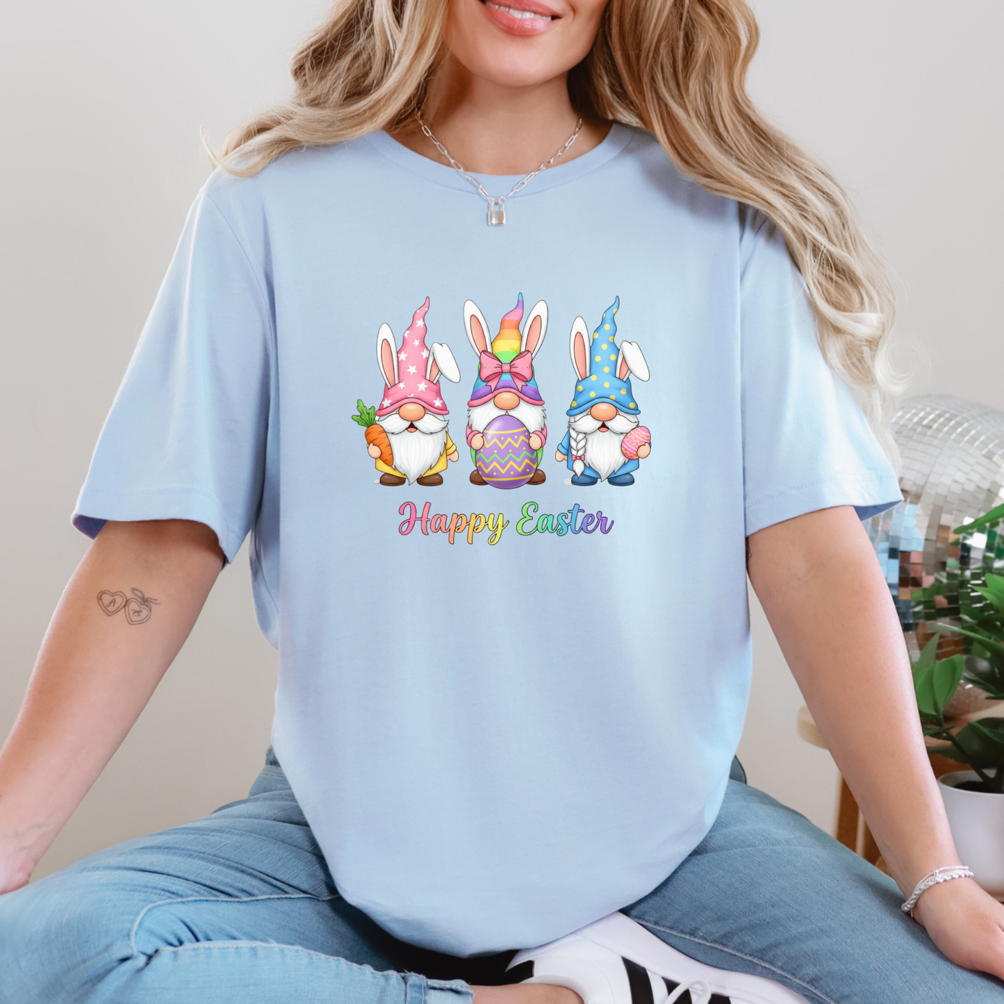 Happy Easter Gnomes Graphic - Alonna's Legging Land