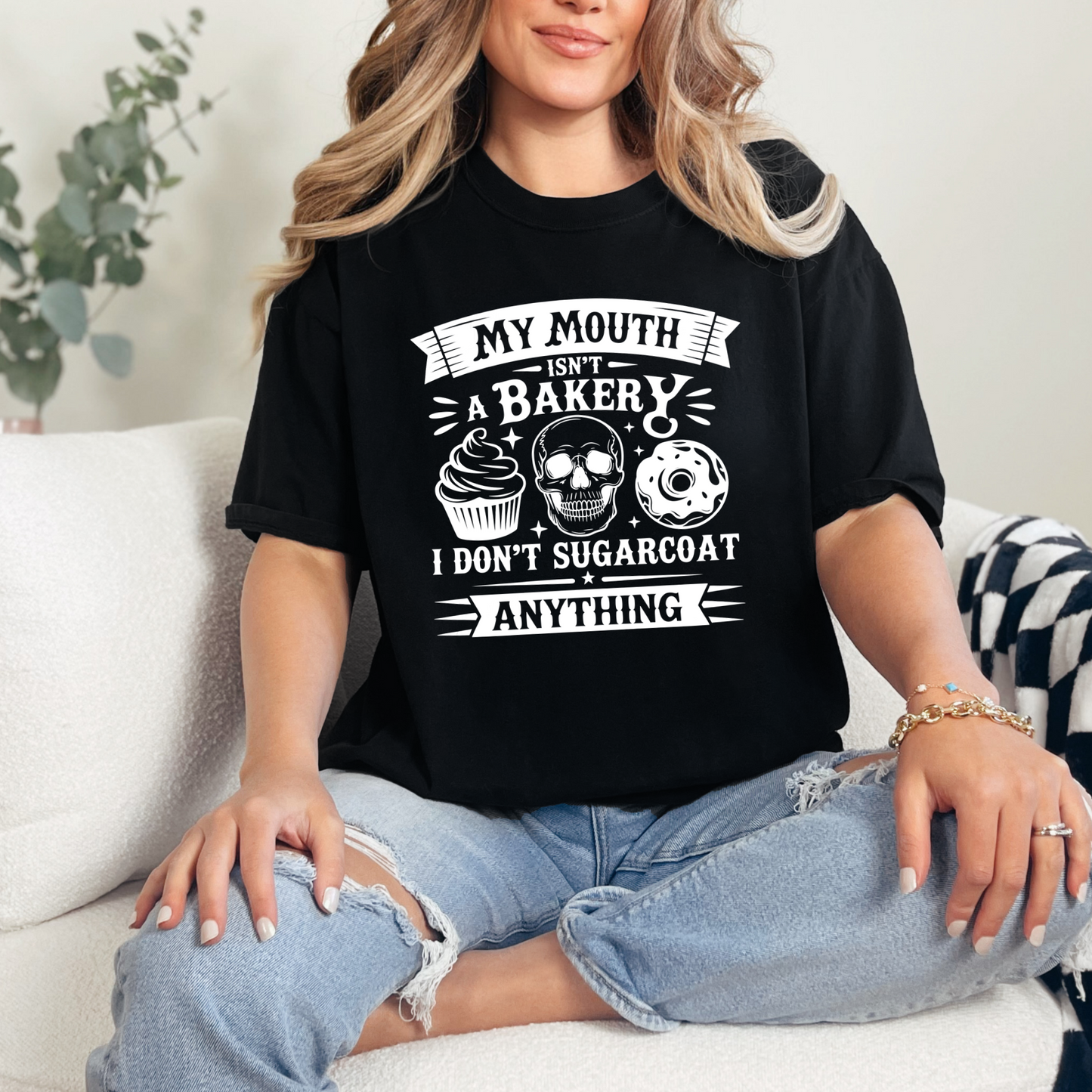 My Mouth Isnt a Bakery Graphic Tee