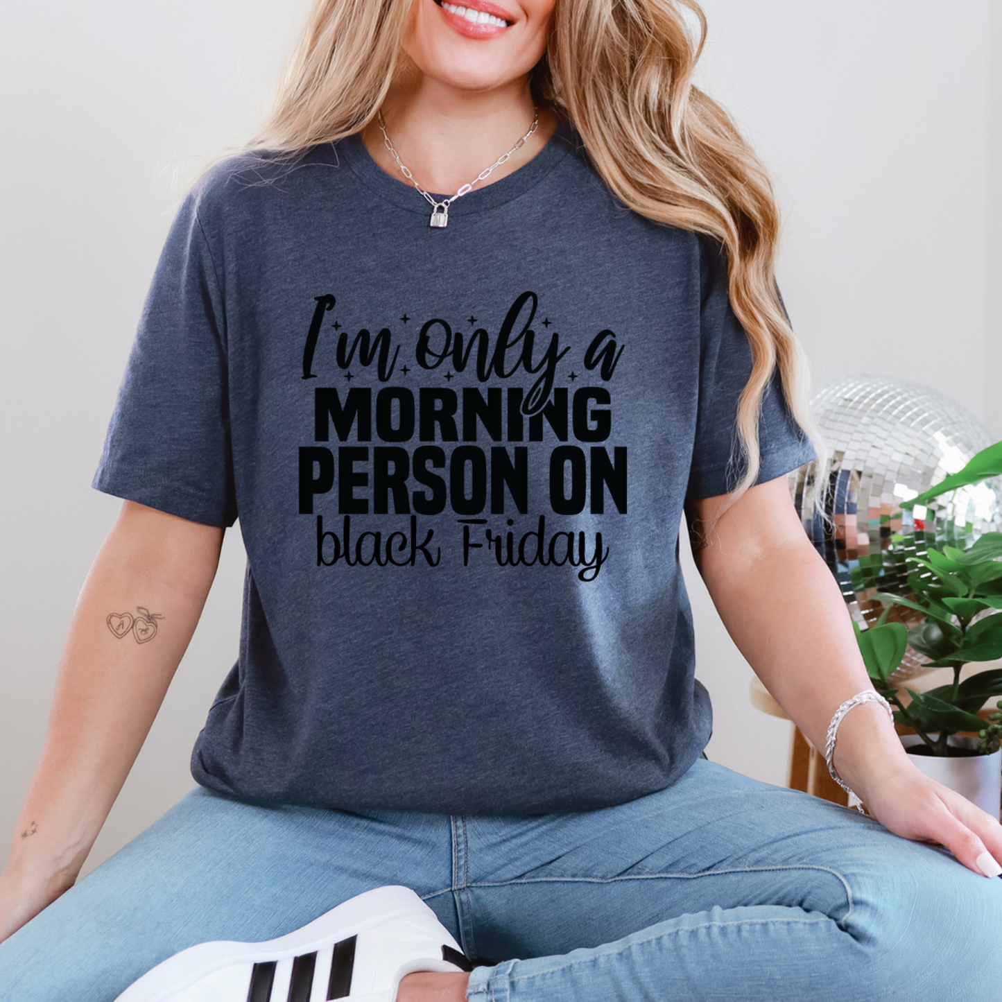 Morning Person on Black Friday Graphic Tee