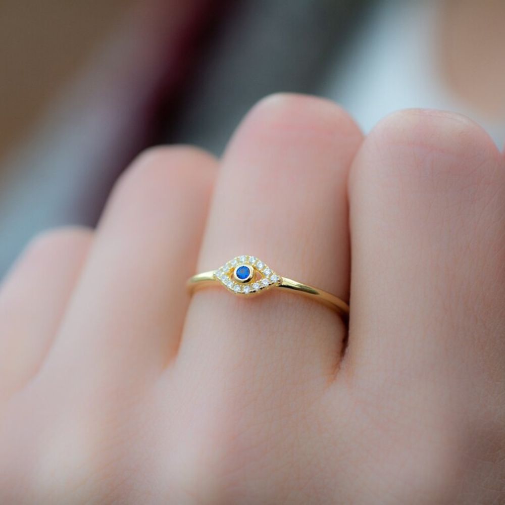 EVIL EYE RING - Alonna's Legging Land