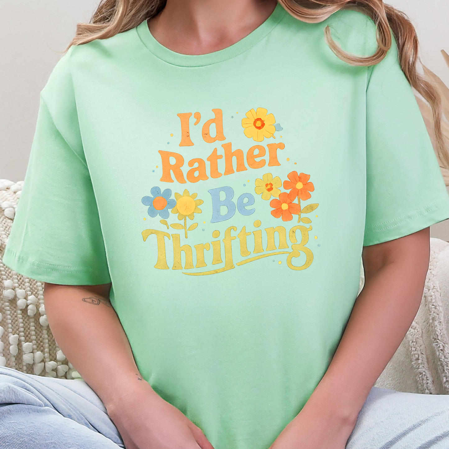 I'd Rather Be Thrifting Graphic Tee