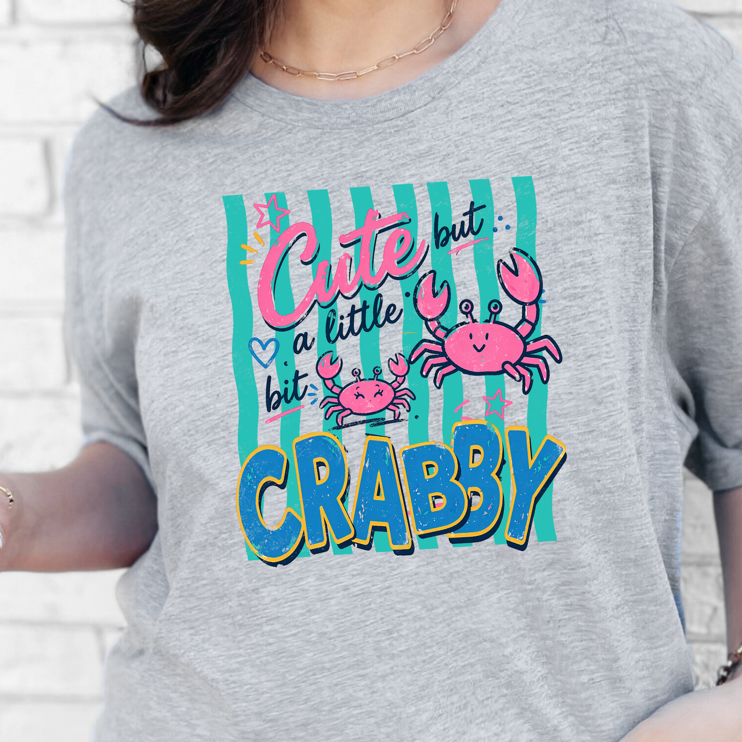 Cute But Crabby Graphic Tee
