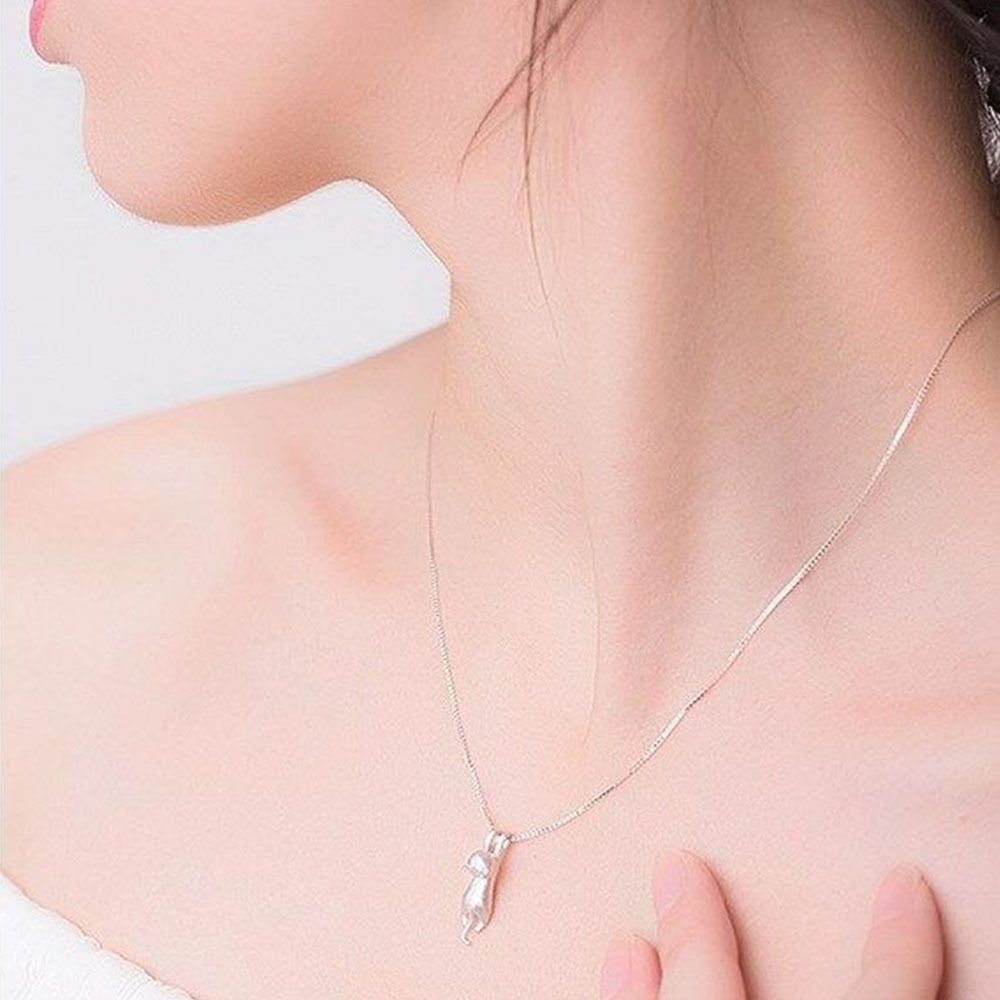 DANGLING KITTY NECKLACE - Alonna's Legging Land