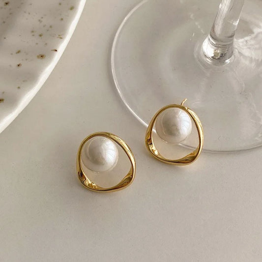 BIG PEARL EARRINGS (PAIR) - Alonna's Legging Land