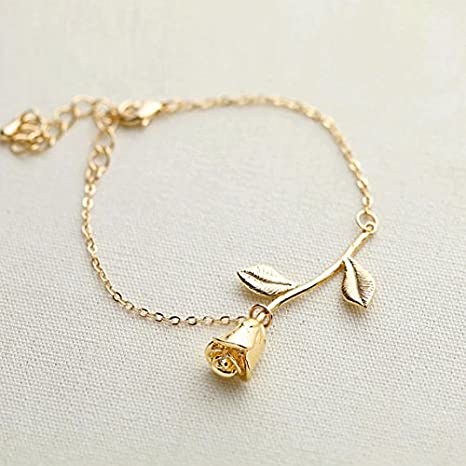 WHIMSICAL ROSE BRACELET (ADJUSTABLE) - Alonna's Legging Land