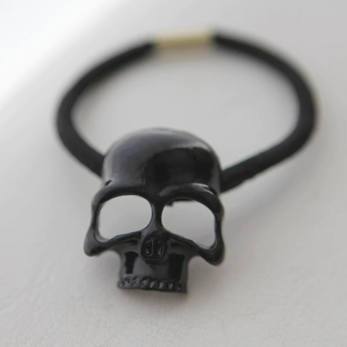 GLAM SKULL HAIR TIE