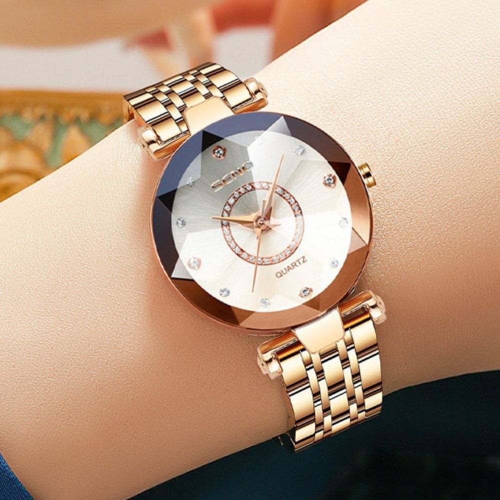 SENO DIAMOND QUARTZ WATCHES - Alonna's Legging Land