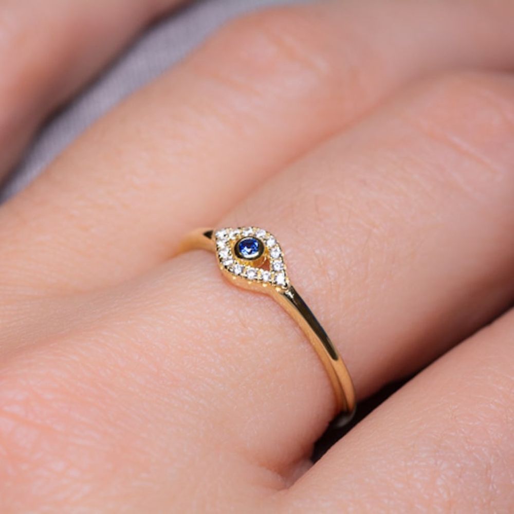 EVIL EYE RING - Alonna's Legging Land