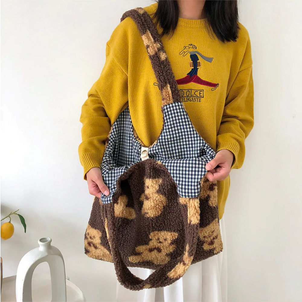 TEDDY BEAR TOTE - Alonna's Legging Land