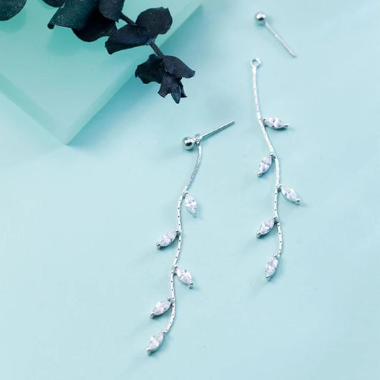 DANGLING LEAVES EARRINGS (PAIR) - Alonna's Legging Land