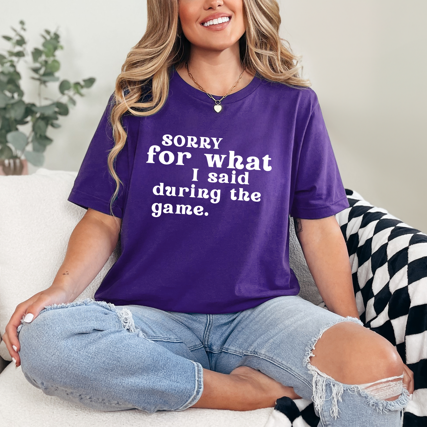 During the Game Graphic Tee