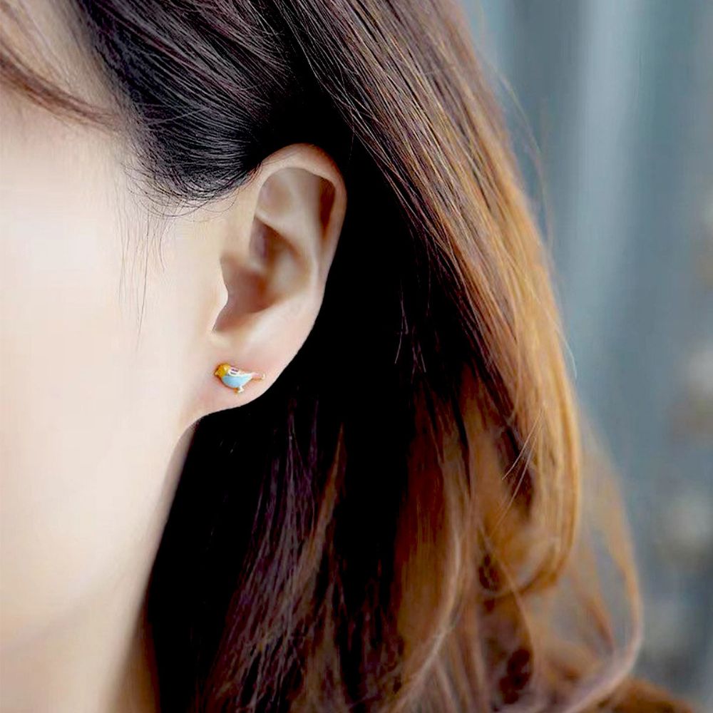 TINY BIRD EARRINGS (PAIR) - Alonna's Legging Land