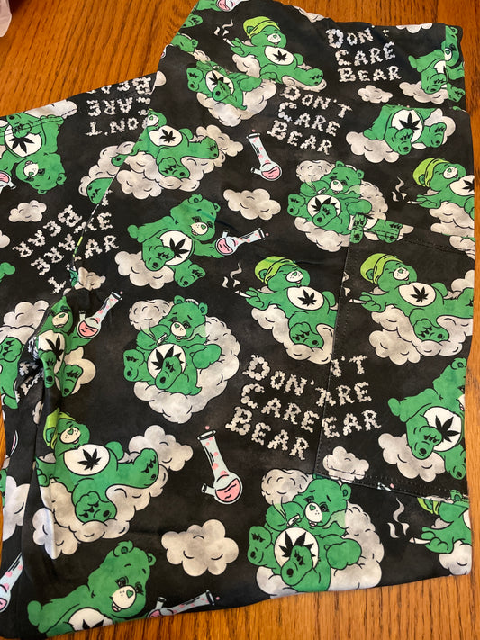 Don’t Care Bear - Capri TC (w/pockets)