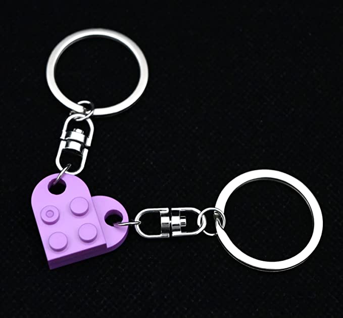 FRIENDSHIP HEART KEYCHAIN SET