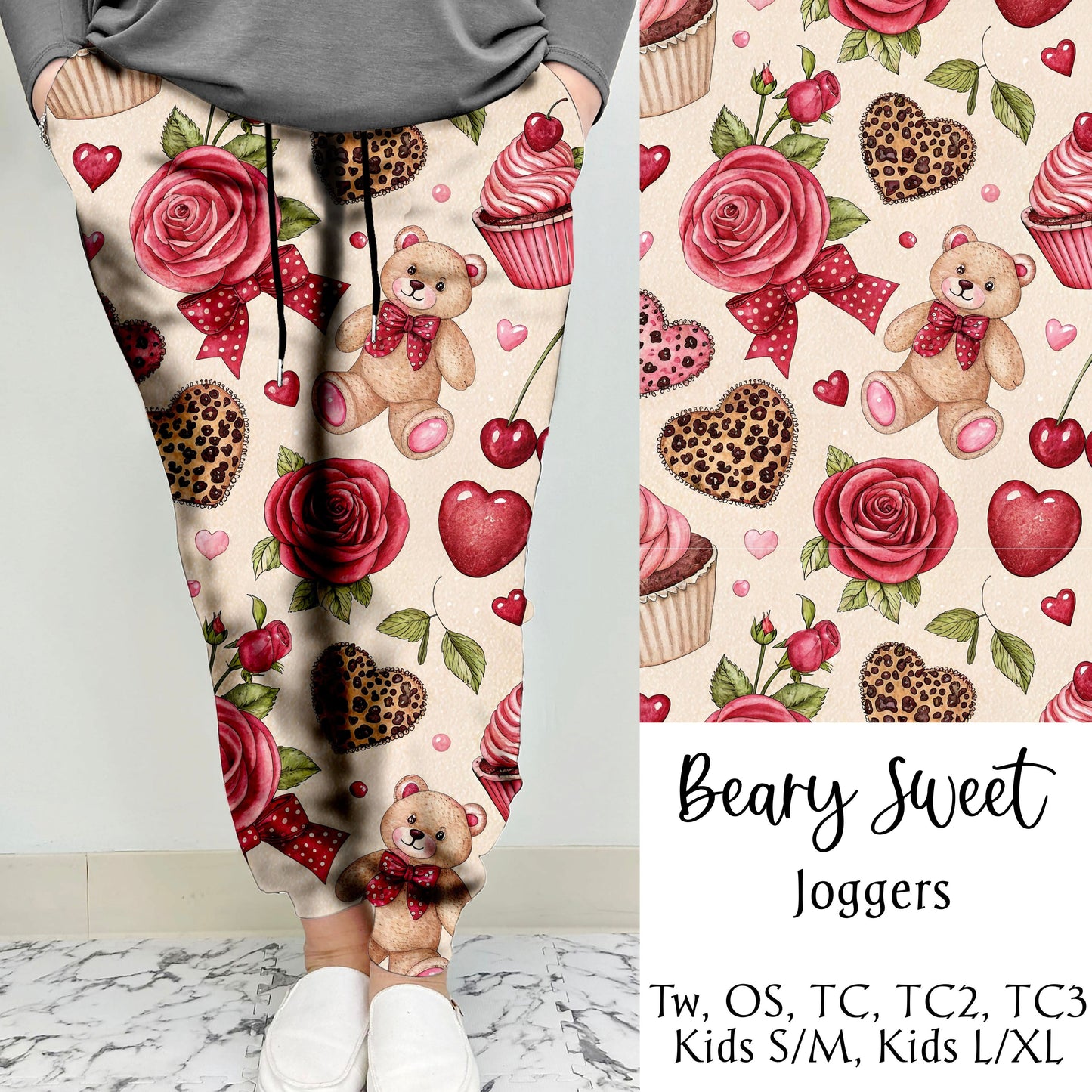 Beary Sweet Leggings/Joggers | Run ends 12/9 | ETA 42 Days