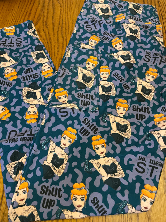 Bad ass princess STFU size TC with pocket full length