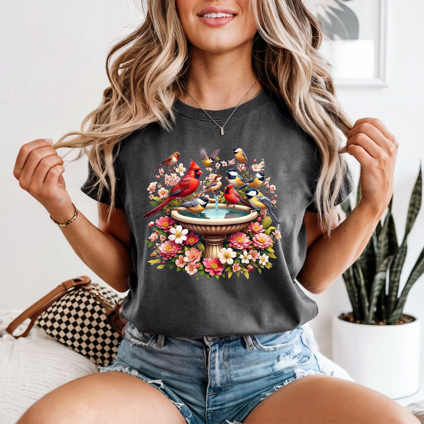 Cardinal Garden Tshirt